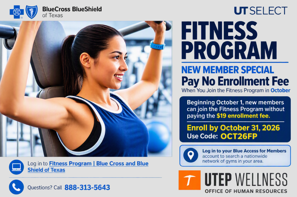 Fitness Program Flyer, information will be in text below image